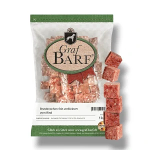 Graf barf kocky - Hovädzia hrudná kosť mletá 1kg