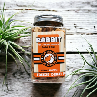 Králičie pamlsky - mrazom sušené 75g