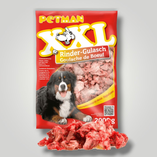 XXL Hovädzie mäso 2kg - PETMAN 