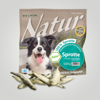 Šproty celé 500g - PETMAN 