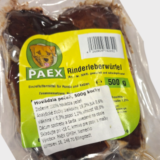 Hovädzia pečeň 500g kocky - PAEX