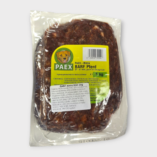 Kôň- BARF MENU 1KG PAEX 