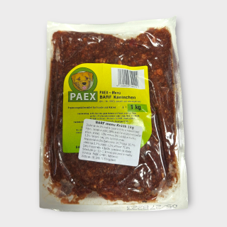 Králik- BARF MENU 1KG PAEX 