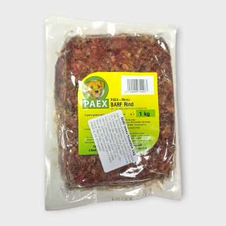 Hovädzie - BARF MENU 1KG PAEX 