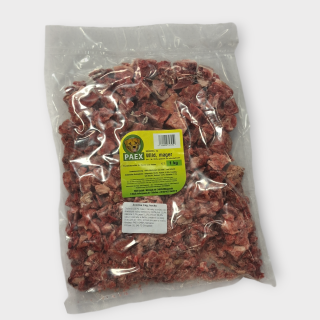 Zverina svalovina kocky - 1kg PAEX 