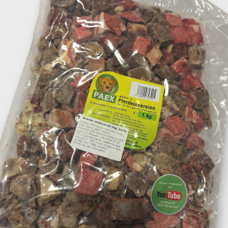 Konské vnútorností kocky - 1kg PAEX 