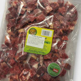 Hovädzia svalovina kocky  - 1kg PAEX 