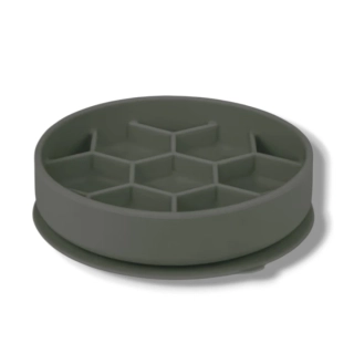 Miska Slow Feeder SILICONE šedá L Zolux